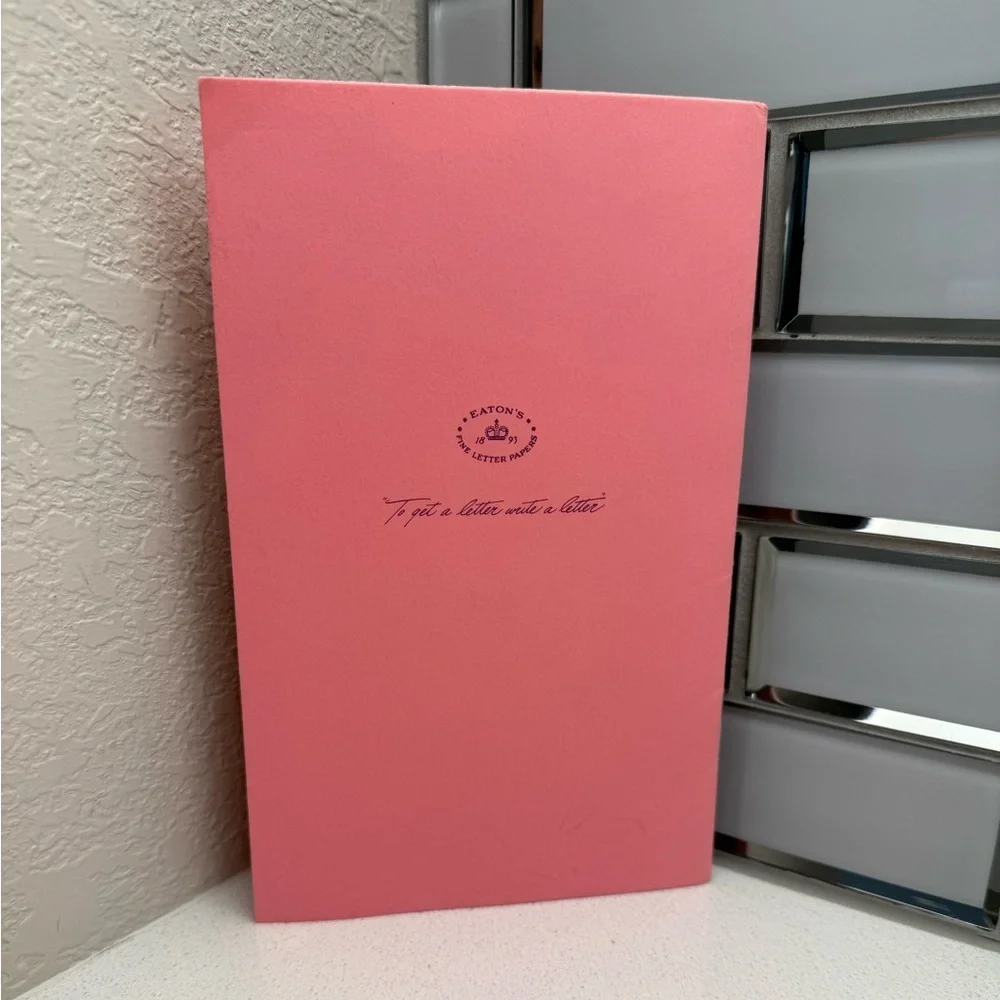 Vintage Collectible Booklet It's Fun to Write Letters Jane Eaton Pink 1973 - Picture 3 of 16